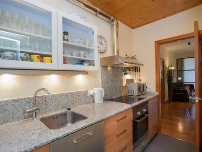 a kitchen with a sink and a counter top at Apartment Sardenya - Casp by Interhome in Barcelona