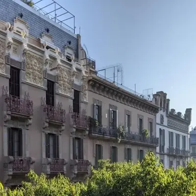 Period Luxury Apartment in Barcelona Prime Location with Street View