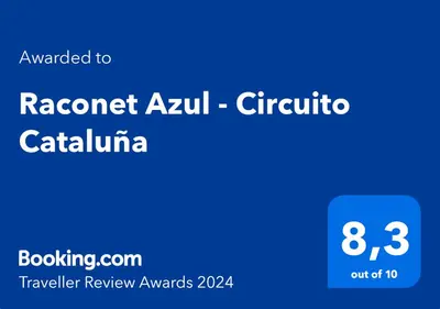 a blue rectangle with the words incorrect ayu circula on it at Raconet Azul - Circuito Cataluña in Vallromanas