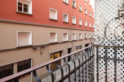 a view from a balcony of a building at Casa Cosi - Putxet 2 in Barcelona