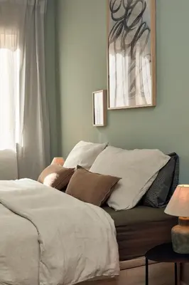 a bedroom with a bed and a desk and a window at CASSIS - Two bedroom apartment in Barcelona in Barcelona