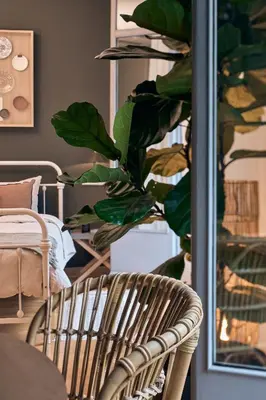 a kitchen with a sink and a refrigerator at ERAWAN - One bedroom apartment in Eixample in Barcelona
