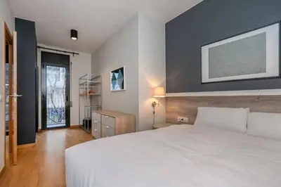 a view of a city street with a building at The Collection Barcelona - Modern and bright apartment in Eixample 1-3 in Barcelona
