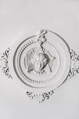 a silver plate with a skull and a star at Sant Jordi Hostels Rock Palace in Barcelona