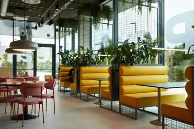 a view of a city with buildings at The Social Hub Barcelona Poblenou in Barcelona