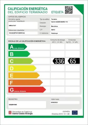 a screenshot of a cell phone screen with a line graph at Ilunion Auditori in Barcelona