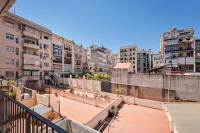 a view of a city with tall buildings at Sweett - Casa Bailen in Barcelona